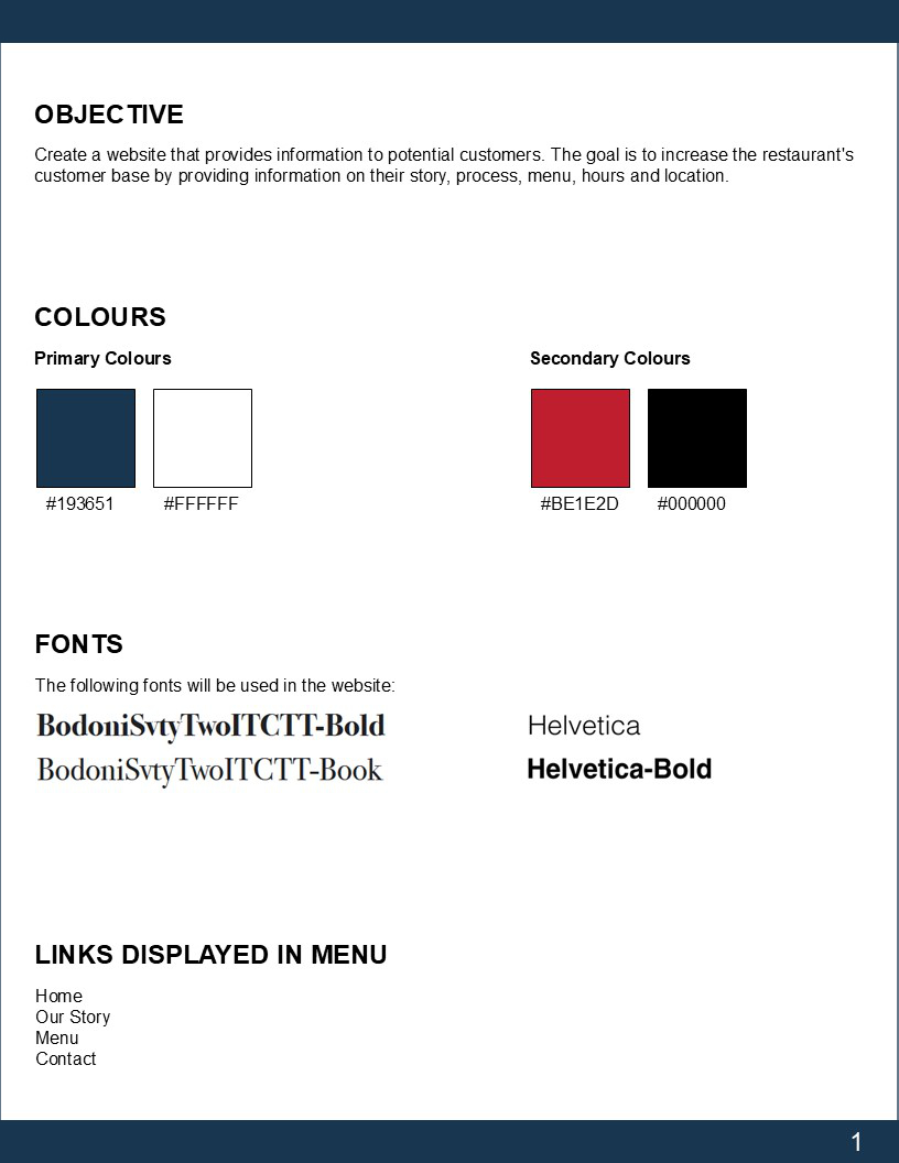 Visual Presentation Design for The Beautiful Pie