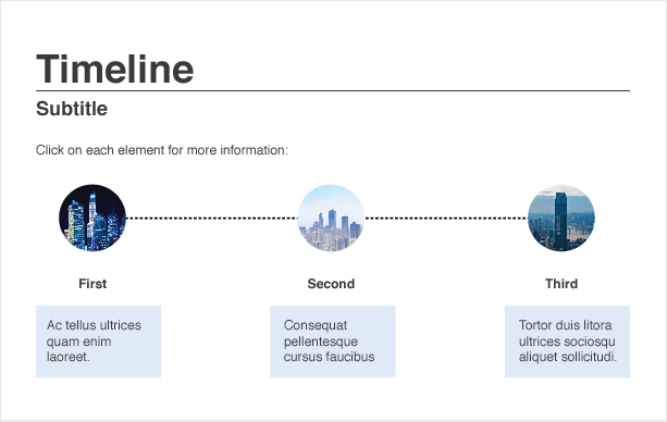 Second timeline slide example